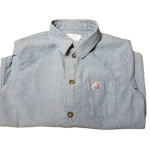 Jacadi boys long sleeve button down shirt 6